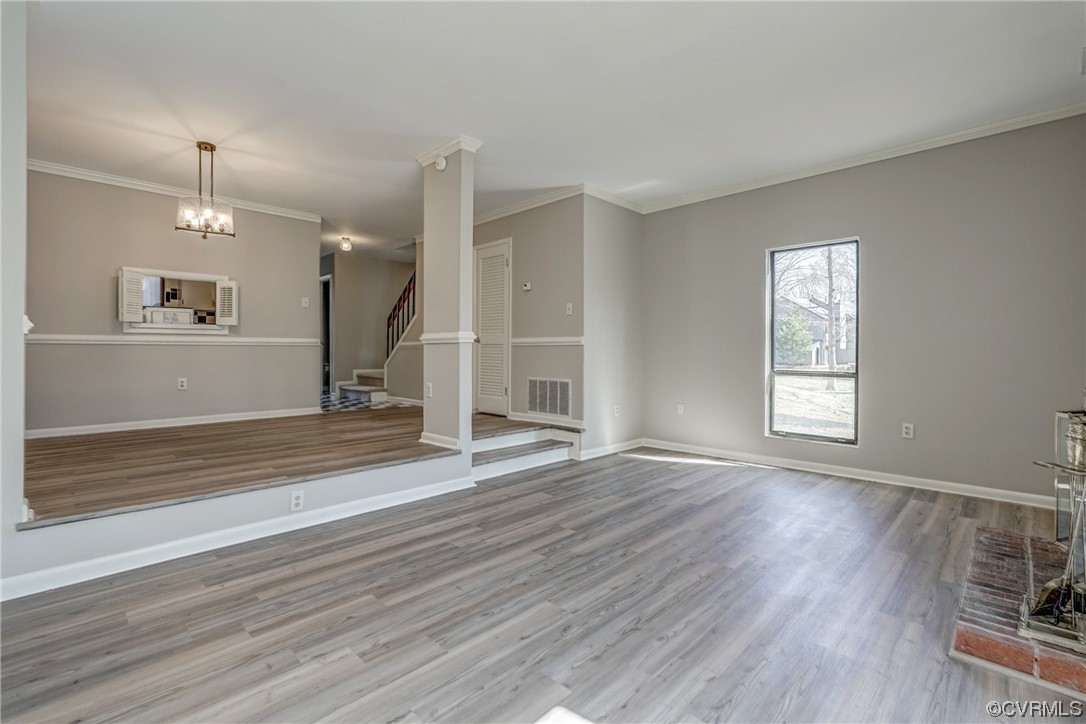 11805 South Briar Patch Drive Midlothian, VA 23113 - Photo 13 of 35 an empty room with wooden floor and window