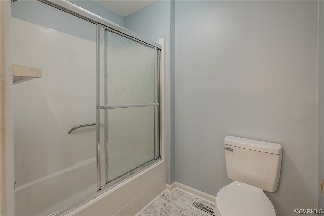 11805 South Briar Patch Drive Midlothian, VA 23113 - Photo 21 of 35 a bathroom with a toilet and a shower