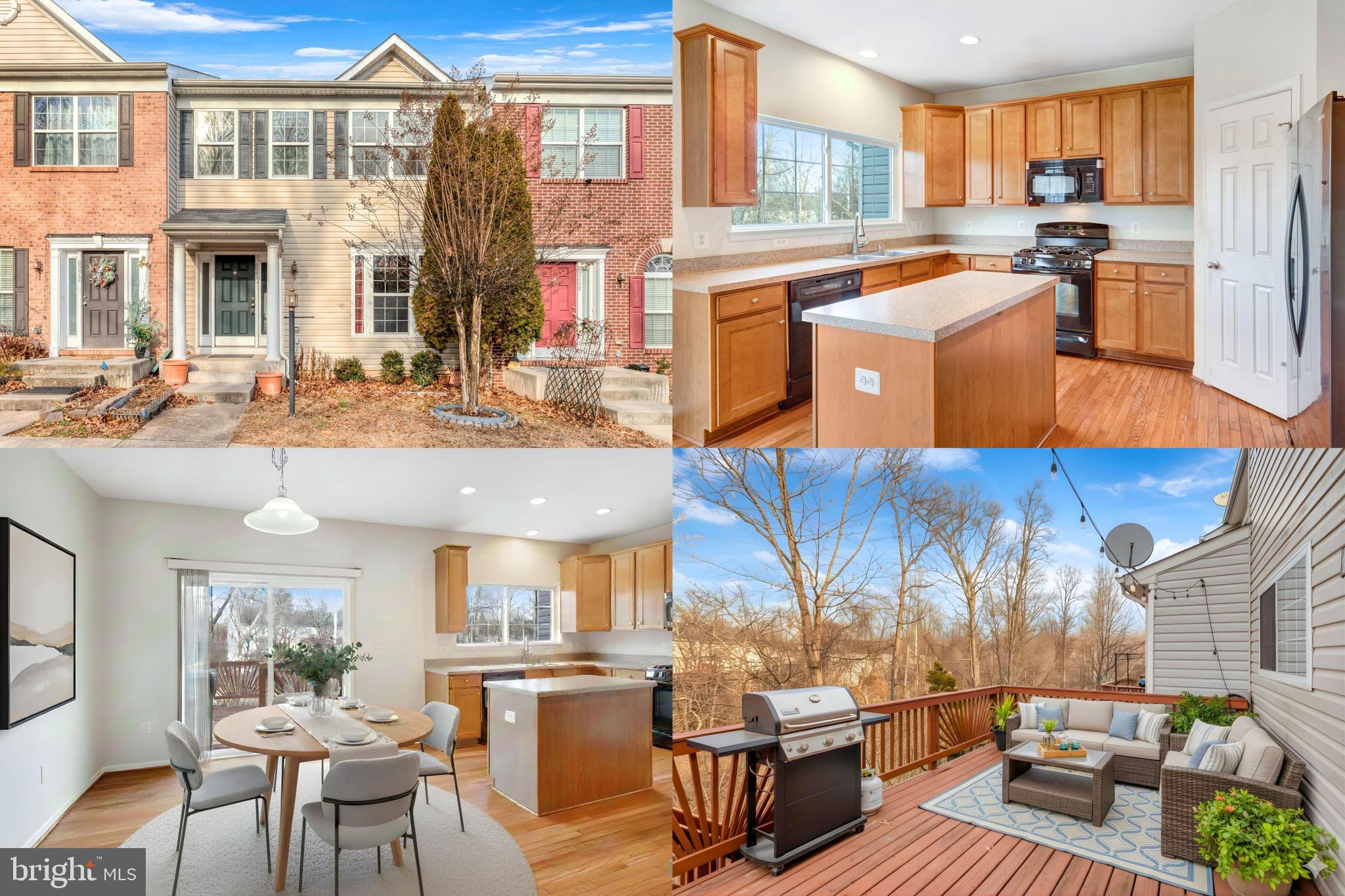 a view of a kitchen with furniture and a kitchen