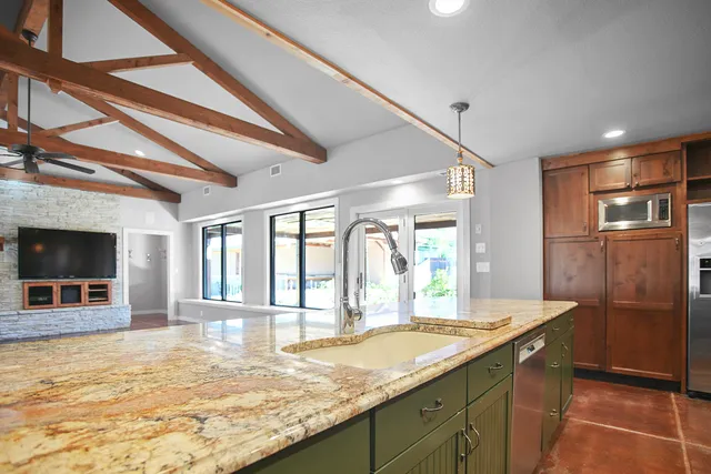 a room with storage and utility