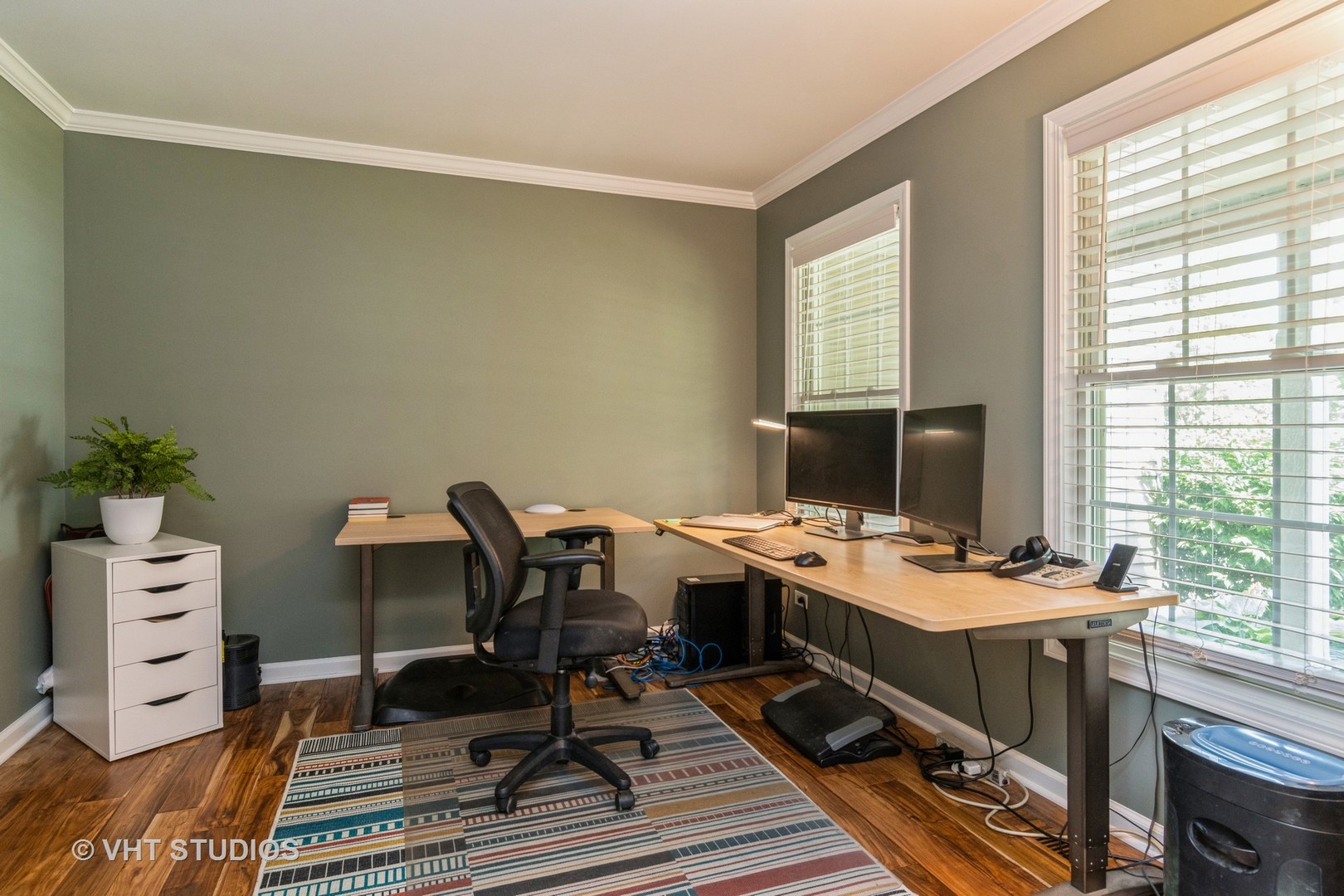 565 Boardman Circle Bolingbrook, IL 60440 - Photo 10 of 24 a view of a workspace with furniture and a window