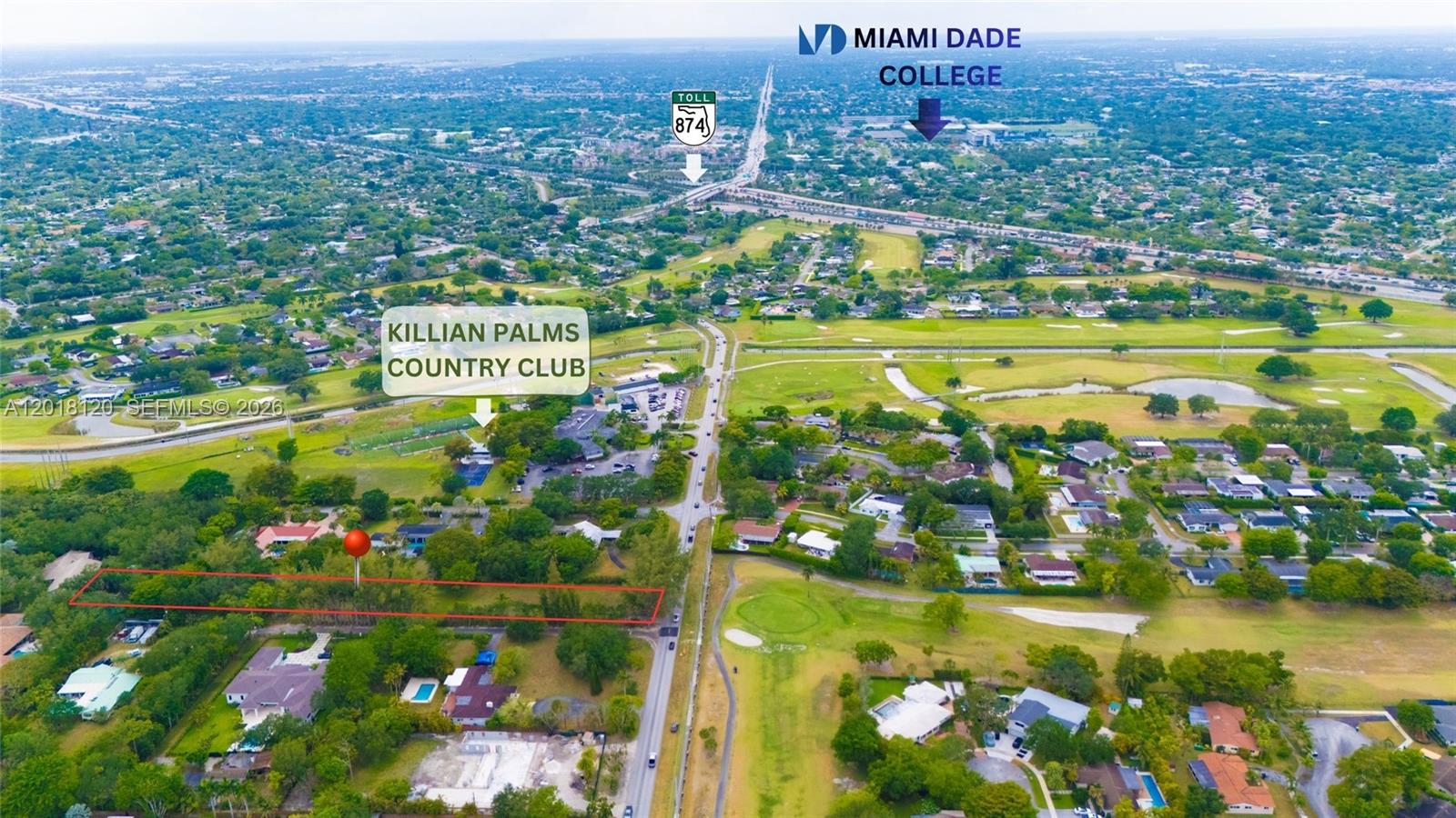 9840 Southwest 104th Street Miami, FL 33176 - Photo 2 of 34 a view of a city with an ocean