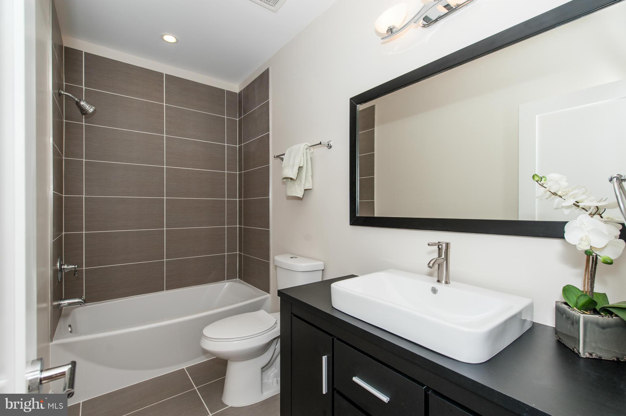 1608 Potomac Avenue Southeast Washington, DC 20003 - Photo 21 of 29 a bathroom with a sink a toilet and shower