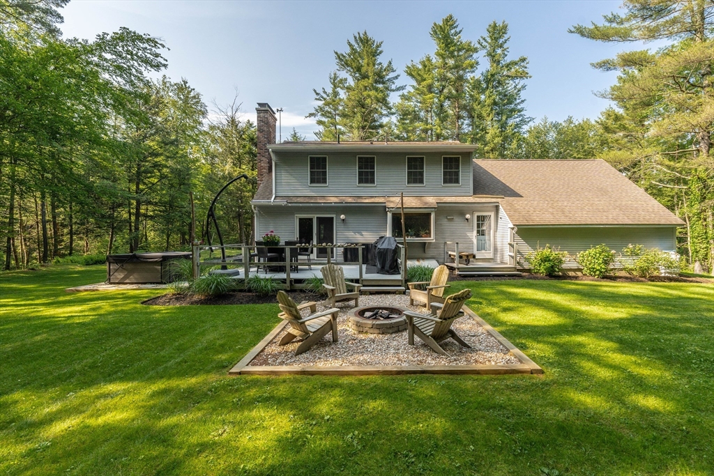36 Old House Road Montgomery, MA 01085 - Photo 34 of 42 a view of a house with a yard patio and swimming pool