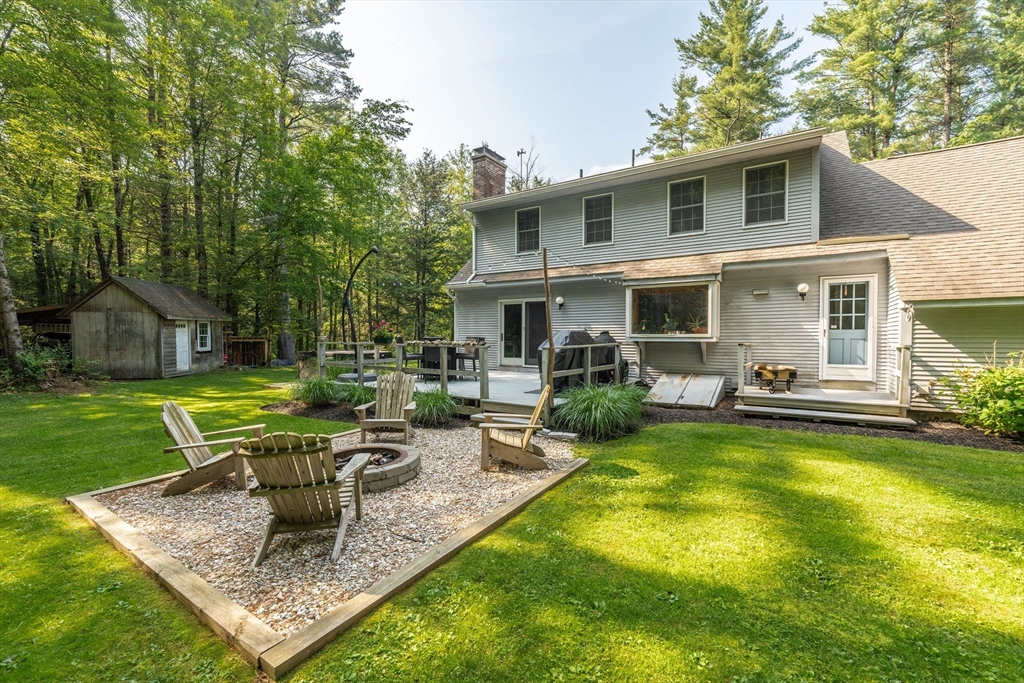 36 Old House Road Montgomery, MA 01085 - Photo 36 of 42 a view of a house with a yard patio and swimming pool