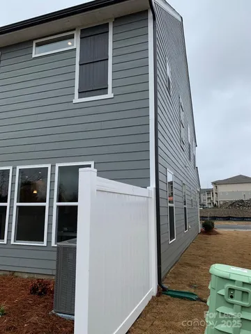 a backyard of a house