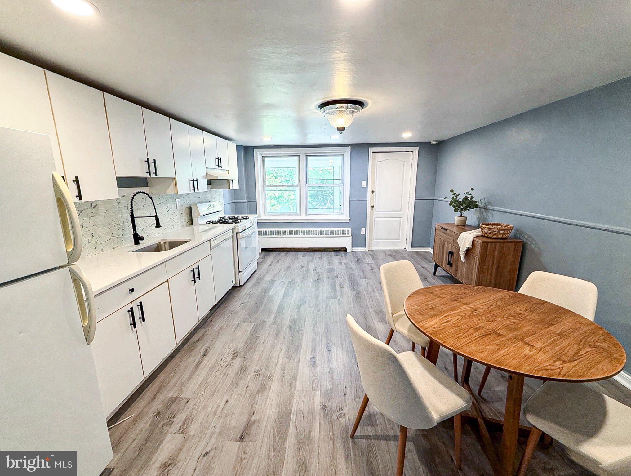64 Blanchard Road Drexel Hill, PA 19026 - Photo 4 of 23 Updated kitchen, virtually staged.
