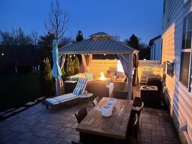 4836 Heath Trails Road Hilliard, OH 43026 - Photo 29 of 32 Pergola on patio stays too!