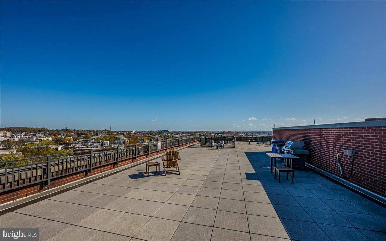 1390 Kenyon Street Northwest, Unit 510 Washington, DC 20010 - Photo 27 of 39 a view of roof deck with patio