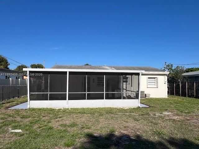 2820 Southwest 65th Avenue Miramar, FL 33023 - Photo 19 of 24 a view of a house with a yard