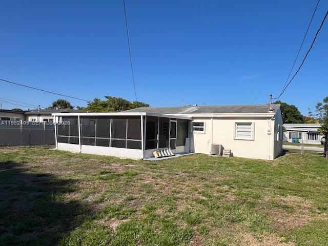 2820 Southwest 65th Avenue Miramar, FL 33023 - Photo 20 of 24 a view of a house with a yard