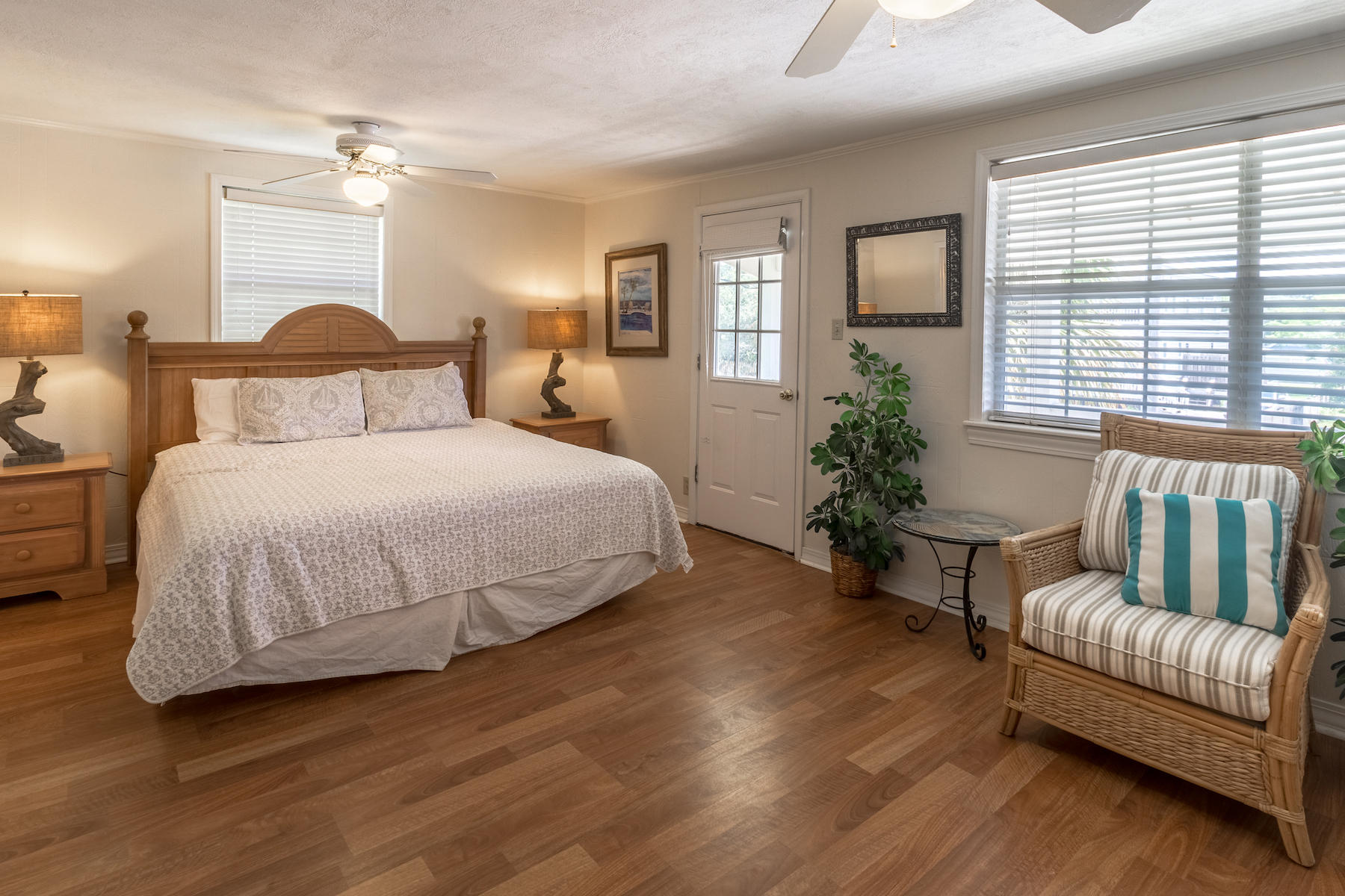 522 Defuniak Street, Unit 30A Santa Rosa Beach, FL 32459 - Photo 28 of 46 a bedroom with a bed and a couch