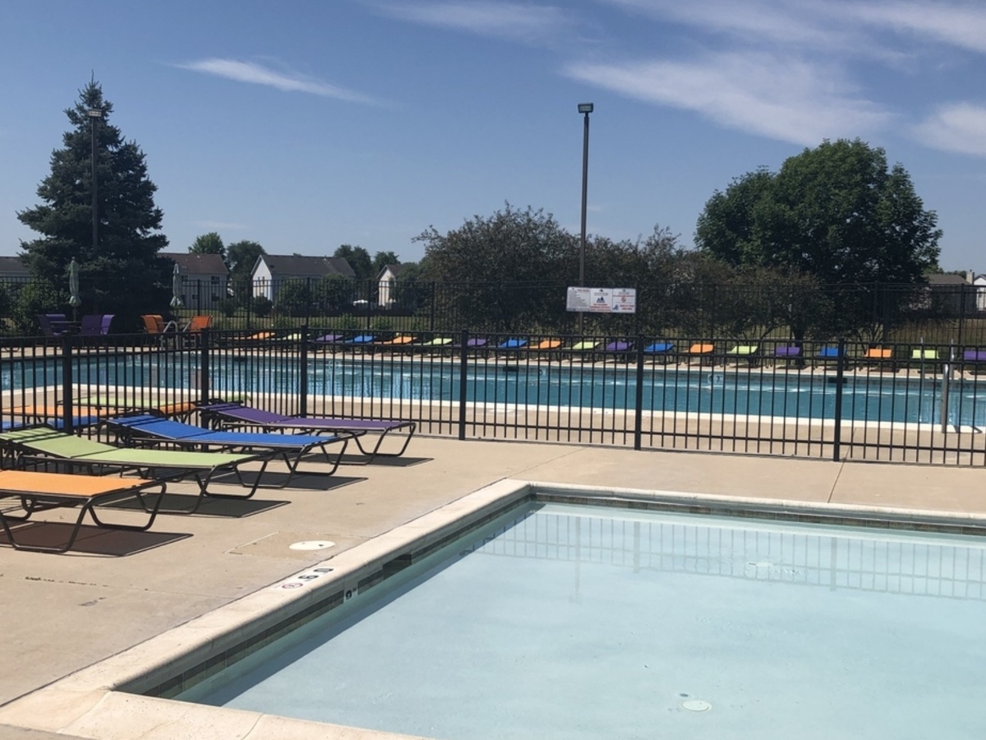 2813 Hoffman Street Plano, IL 60545 - Photo 23 of 27 a view of a swimming pool with a roof deck