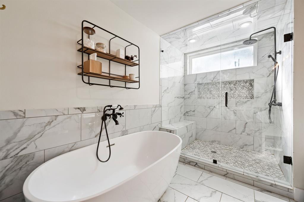 504 Main Street Roanoke, TX 76262 - Photo 18 of 40 a bathroom with a shower