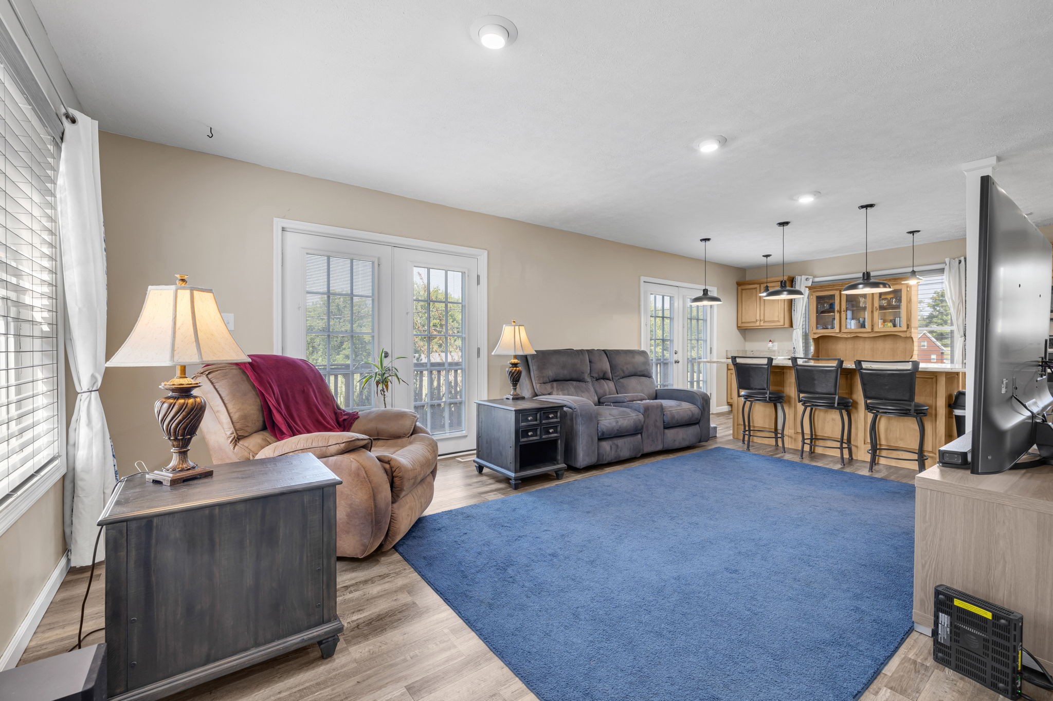 670 Still Pond Road Columbia, TN 38401 - Photo 9 of 43 a living room with furniture and a flat screen tv