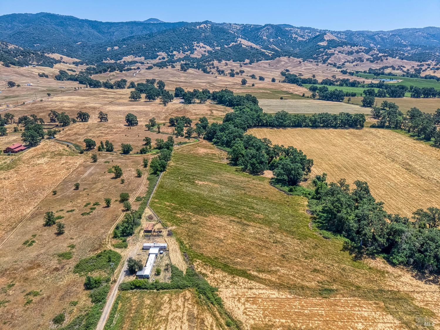 9705 East Potter Valley Road Potter Valley, CA 95469 - Photo 4 of 16 an aerial view of residential houses with outdoor space