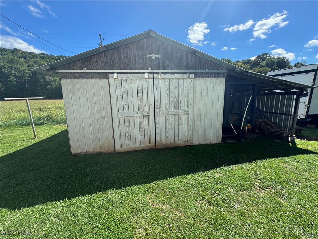 1480 Jerrys Run Road Belleville, WV 26133 - Photo 46 of 48 View of outbuilding with a lawn
