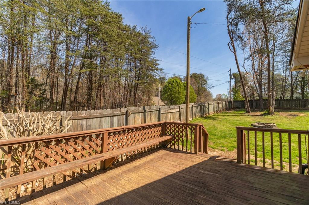 8225 Easley Road Walnut Cove, NC 27052 - Photo 27 of 33 Side deck leading to backyard