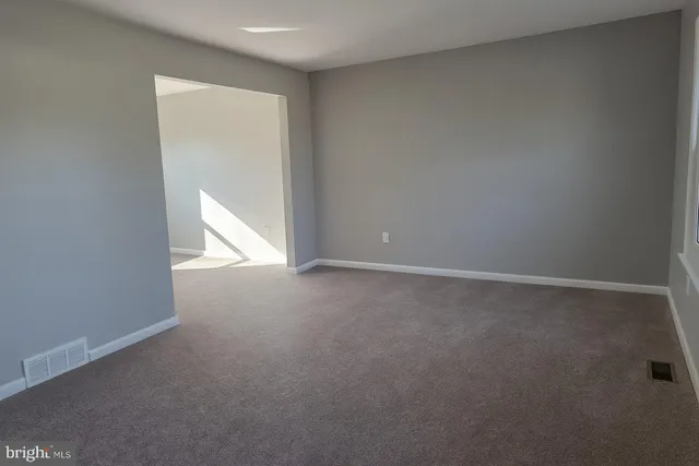 a view of empty room