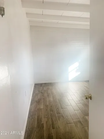 a view of a small space