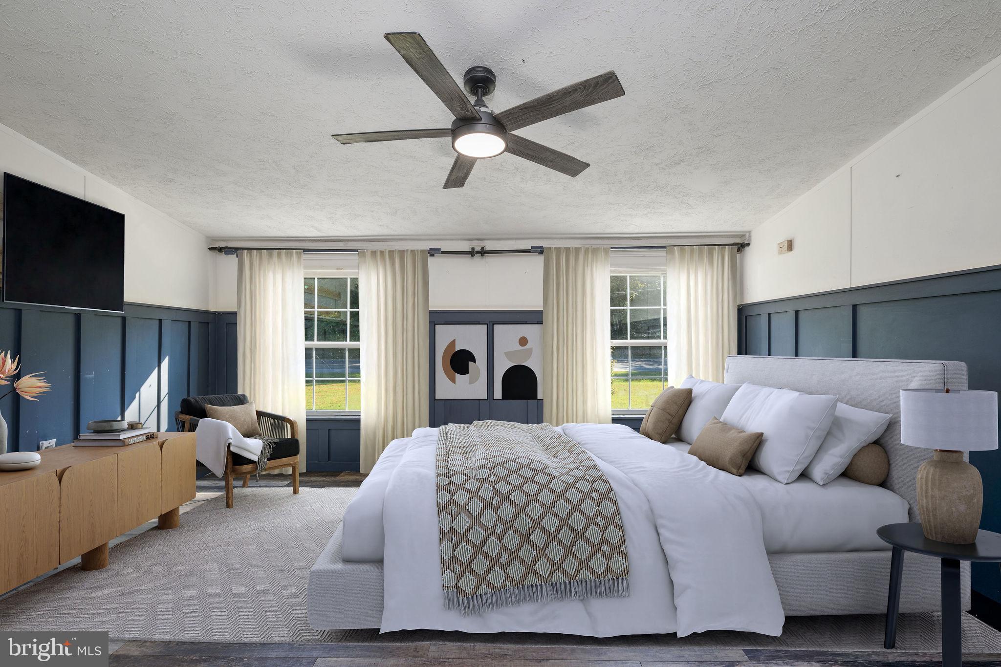 18830 Gravel Hill Road Georgetown, DE 19947 - Photo 10 of 40 Virtually staged primary bedroom