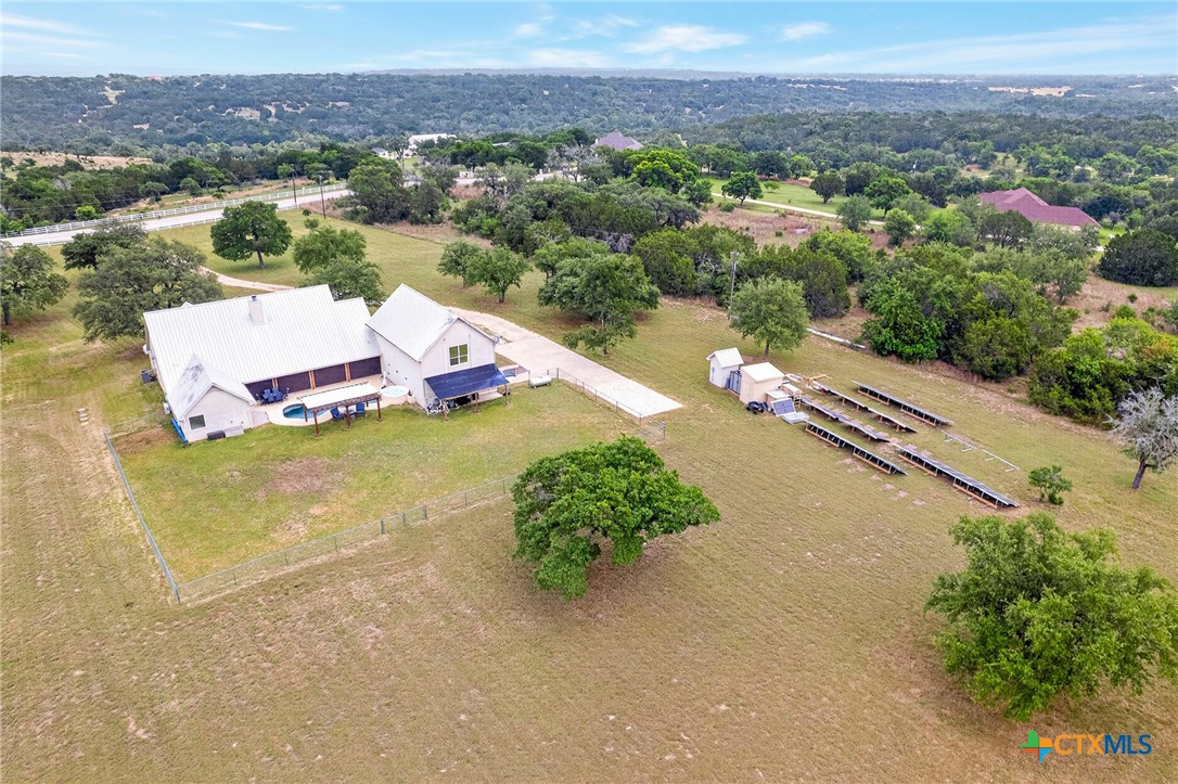 421 Sunset Ridge Drive Killeen, TX 76549 - Photo 5 of 47 an aerial view of a house with a garden