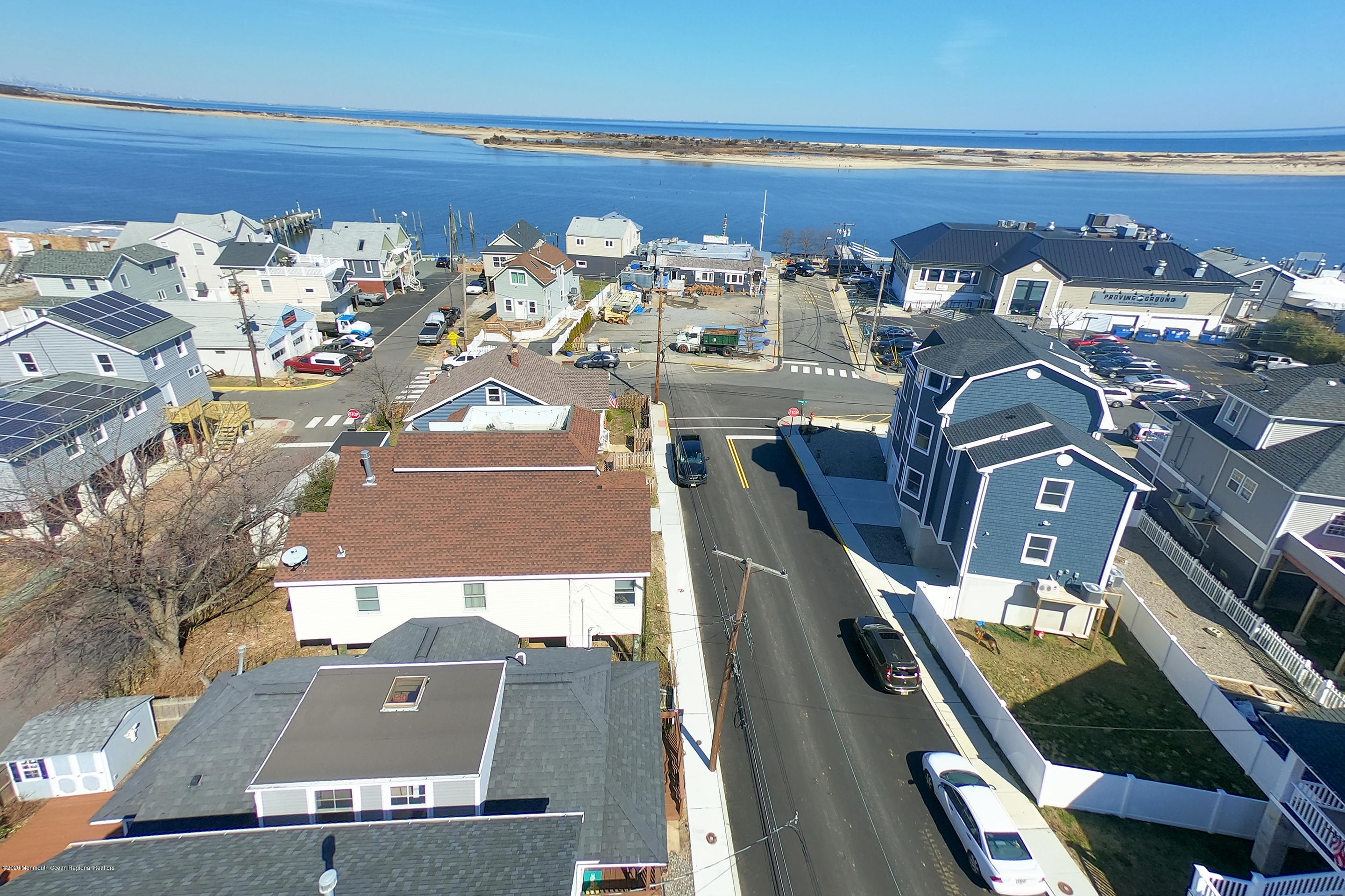 22 Cornwall Street Highlands, NJ 07732 - Photo 24 of 24 an aerial view of a house