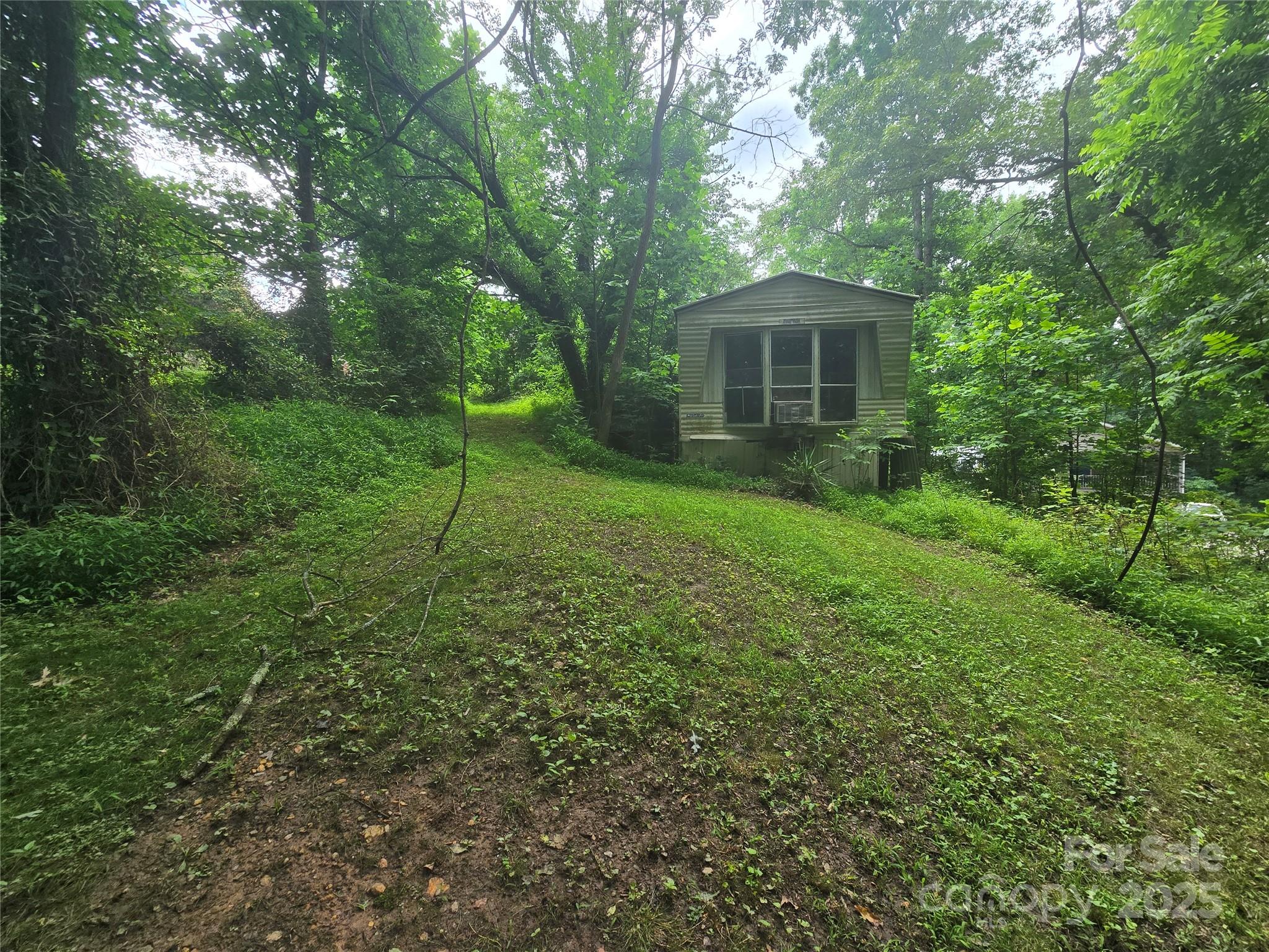 23 Maple Avenue Candler, NC 28715 - Photo 7 of 16 a view of a house with a backyard