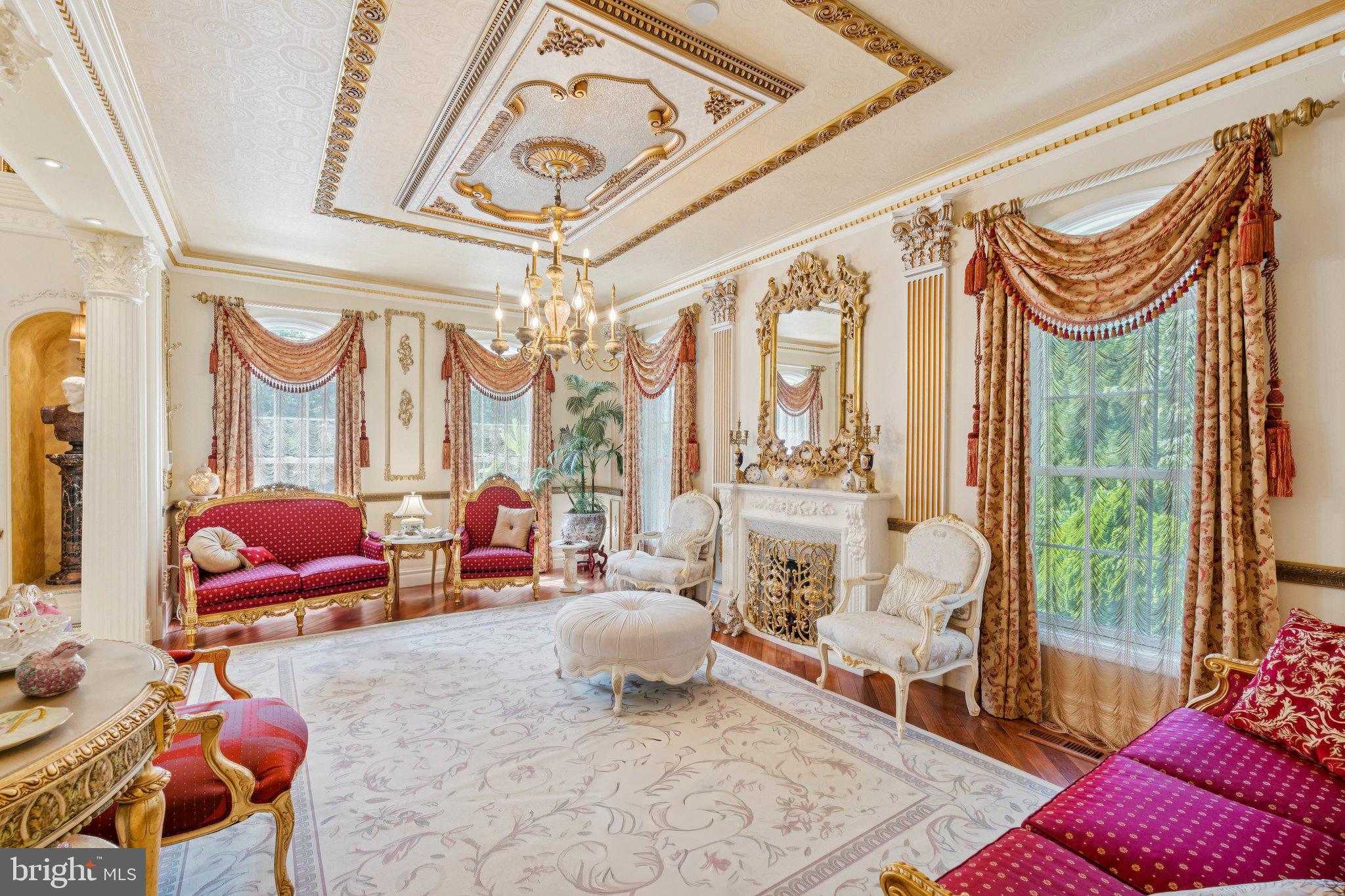 423 Seneca Road Great Falls, VA 22066 - Photo 6 of 52 a living room with furniture and a large window