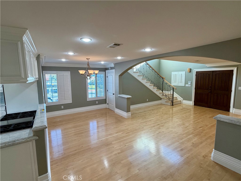 5243 East Arbor Road Long Beach, CA 90808 - Photo 17 of 46 a view of an entryway with wooden floor