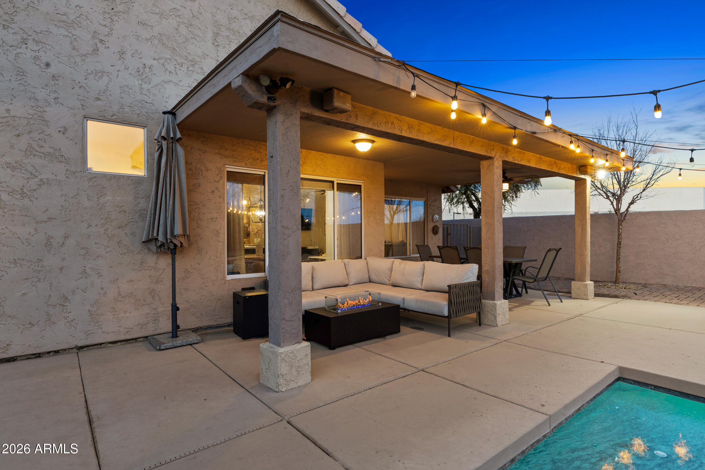 4629 East Gold Poppy Way Phoenix, AZ 85044 - Photo 35 of 46 a view of living room and patio