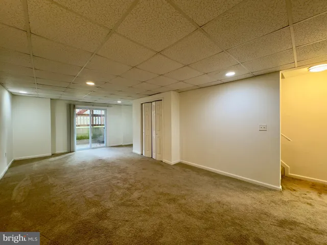 a view of empty room