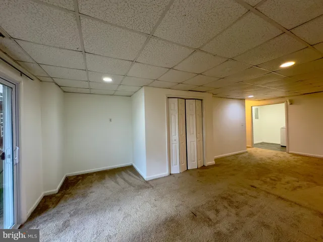 a view of empty room