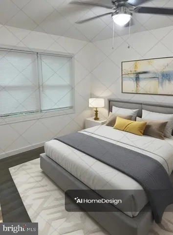 an empty room with wooden floor