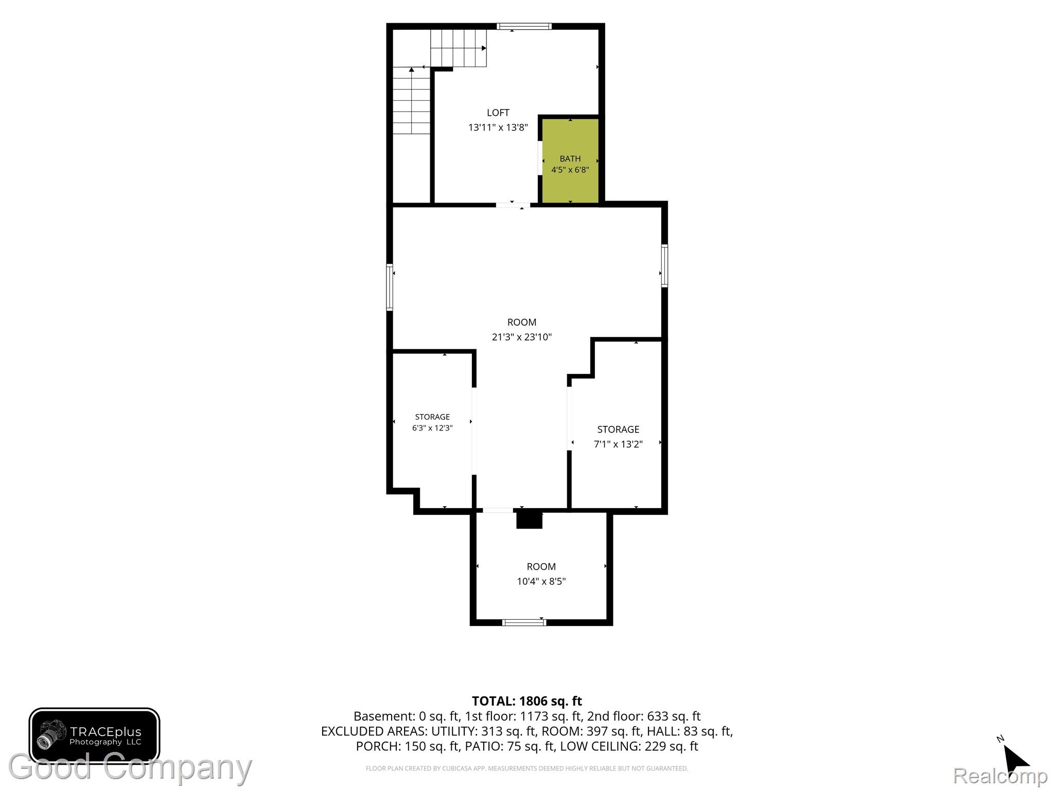 836 West Silver Lake Road Fenton, MI 48430 - Photo 56 of 61 3rd_floor_823_west_silver_lake_road_fenton_with_dim.jpg