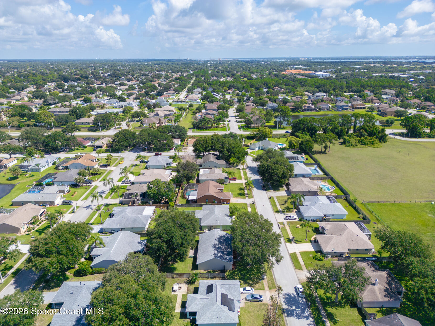 1181 Winding Meadows Road Rockledge, FL 32955 - Photo 32 of 36 Aerial View