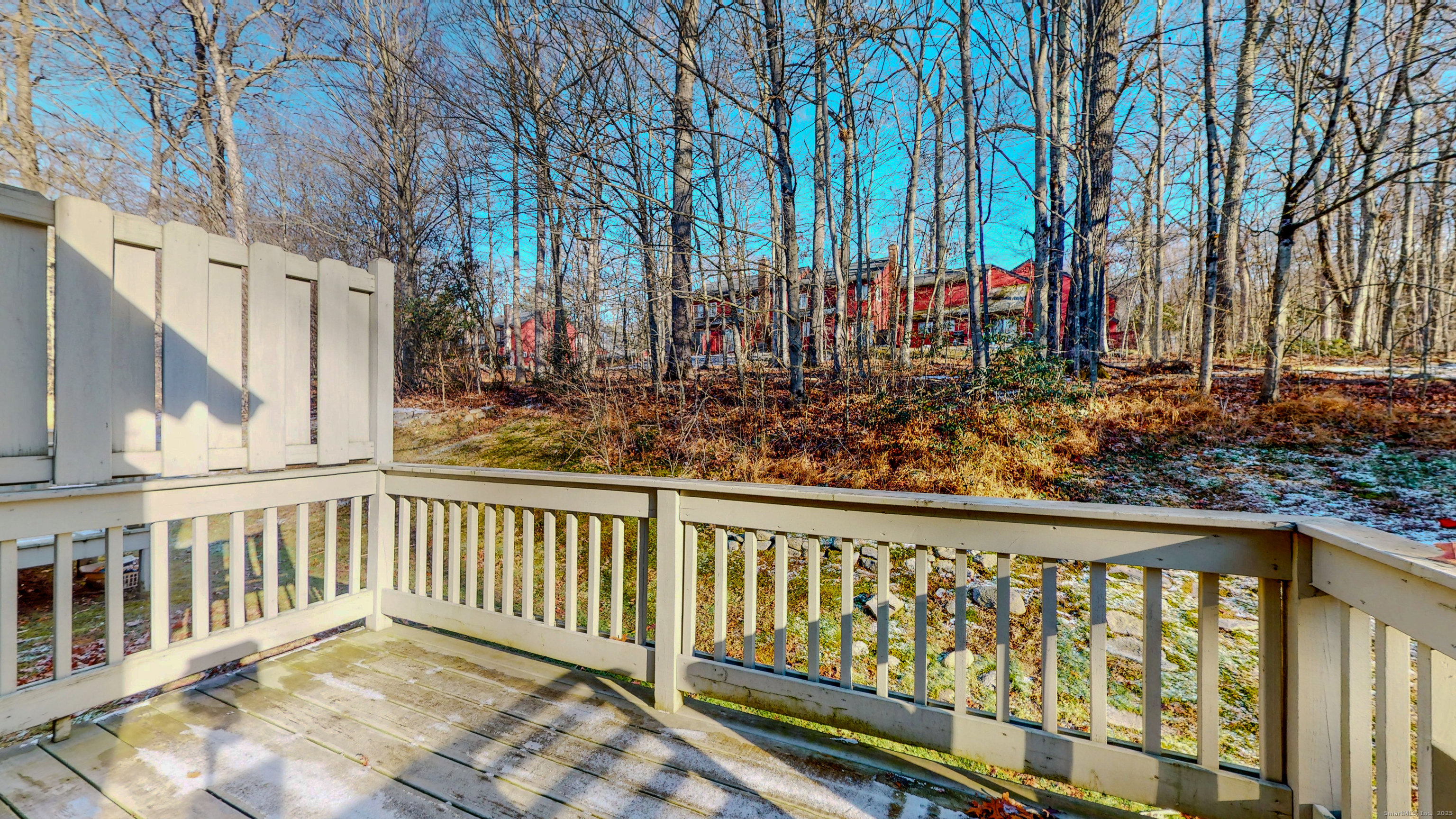 4 Fox Run, Unit 4 Woodbury, CT 06798 - Photo 20 of 25 a view of a wooden fence