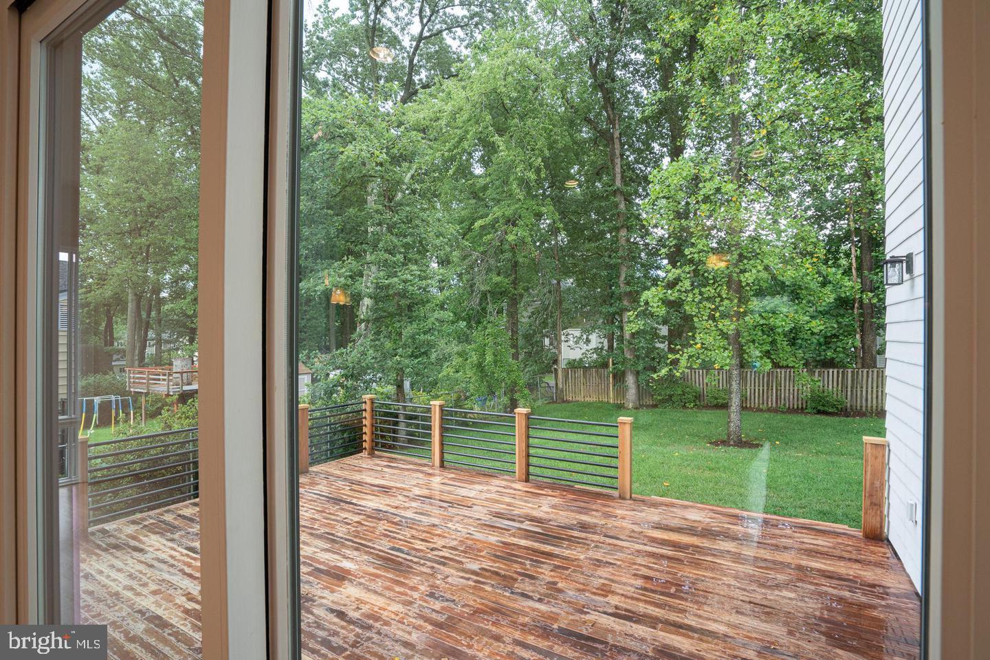 110 Tapawingo Road Southwest Vienna, VA 22180 - Photo 4 of 69 View of deck from inside
