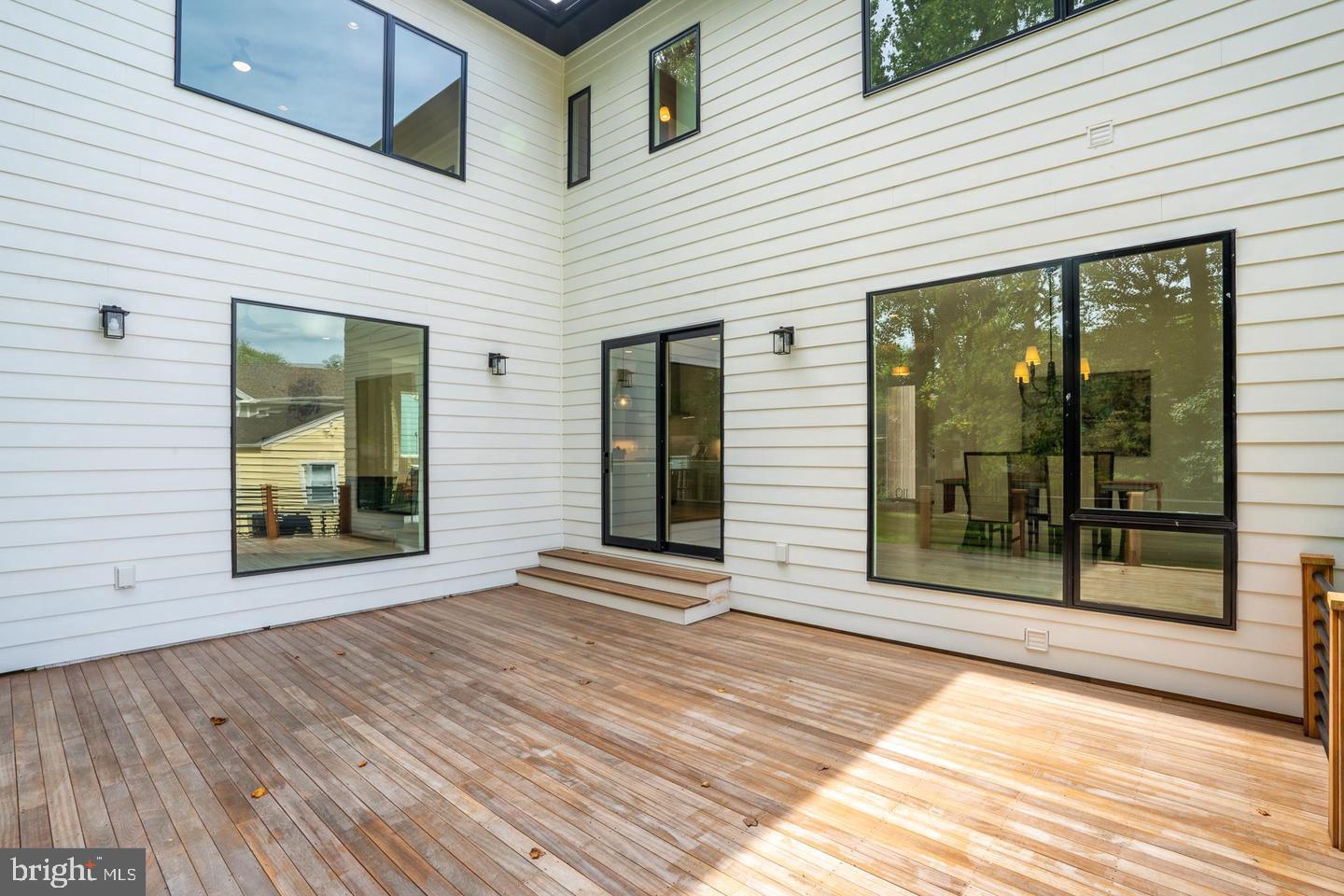 110 Tapawingo Road Southwest Vienna, VA 22180 - Photo 65 of 69 Larger windows looking over deck area