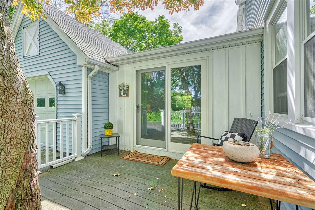 1023 Brown Road Irondequoit, NY 14622 - Photo 35 of 46 Relax on the shaded composite deck overlooking the