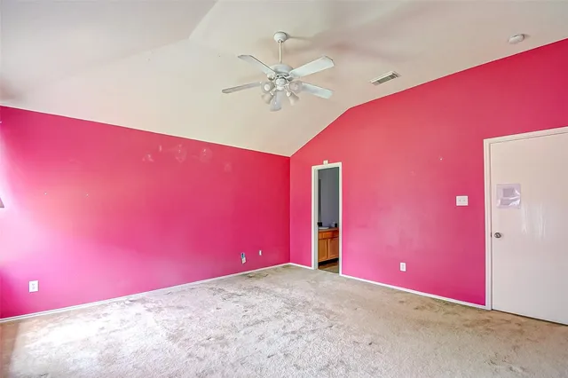 a view of empty room