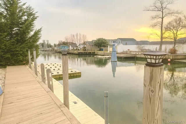 a front view of a building with outdoor space