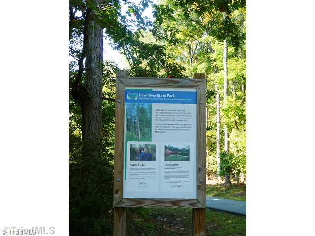 Other. Haw River State Park entrance