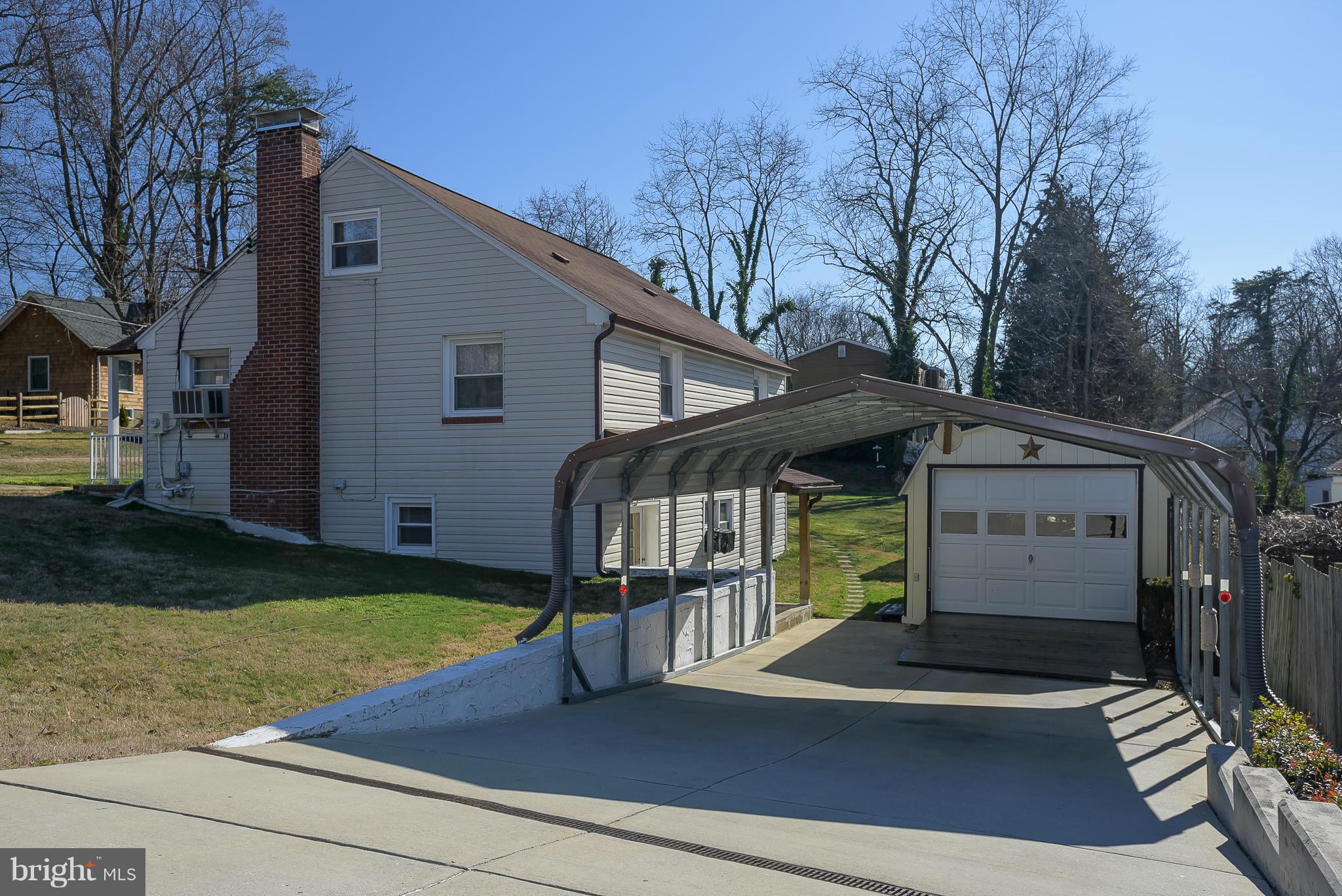 500 Tulip Road Riva, MD 21140 - Photo 26 of 30 Exterior Side and Carport