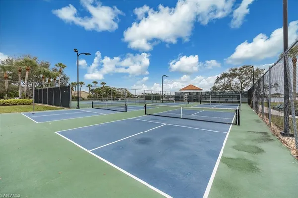 a view of a tennis court