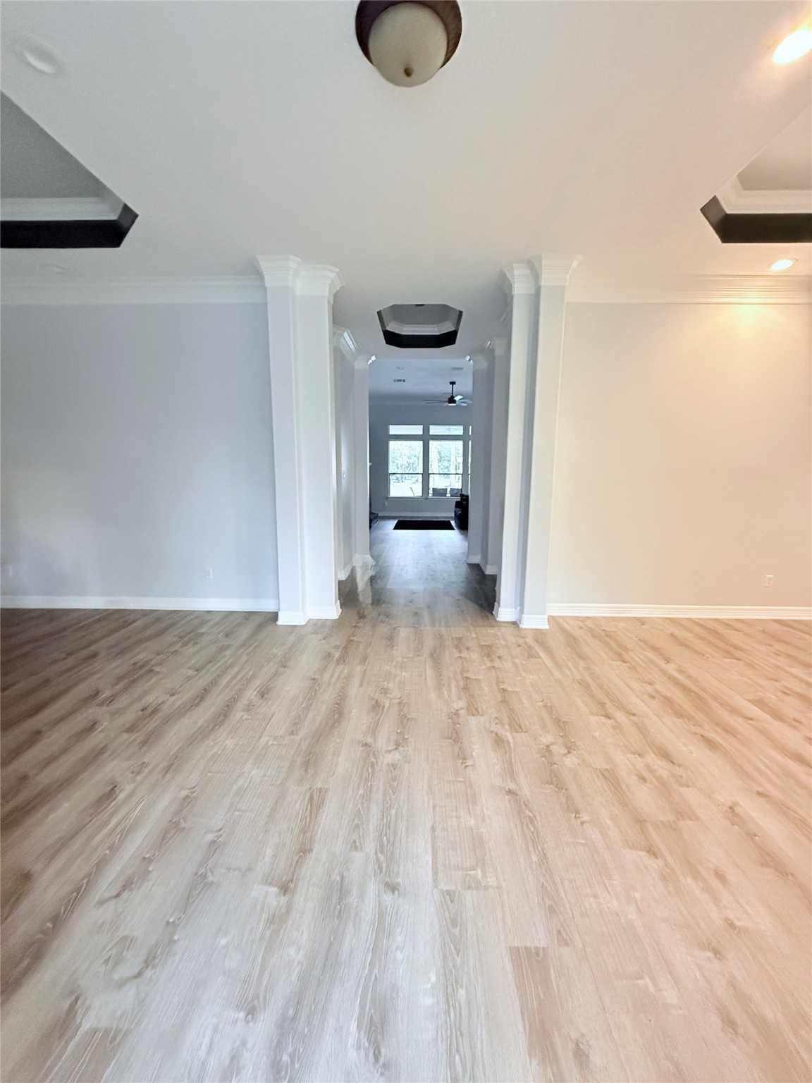 15567 Old Conroe Road Conroe, TX 77384 - Photo 15 of 31 a view of empty room with wooden floor