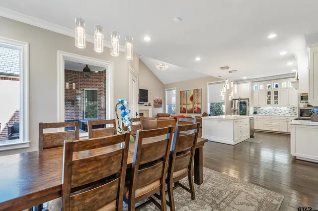 a bathroom with a tub and shower