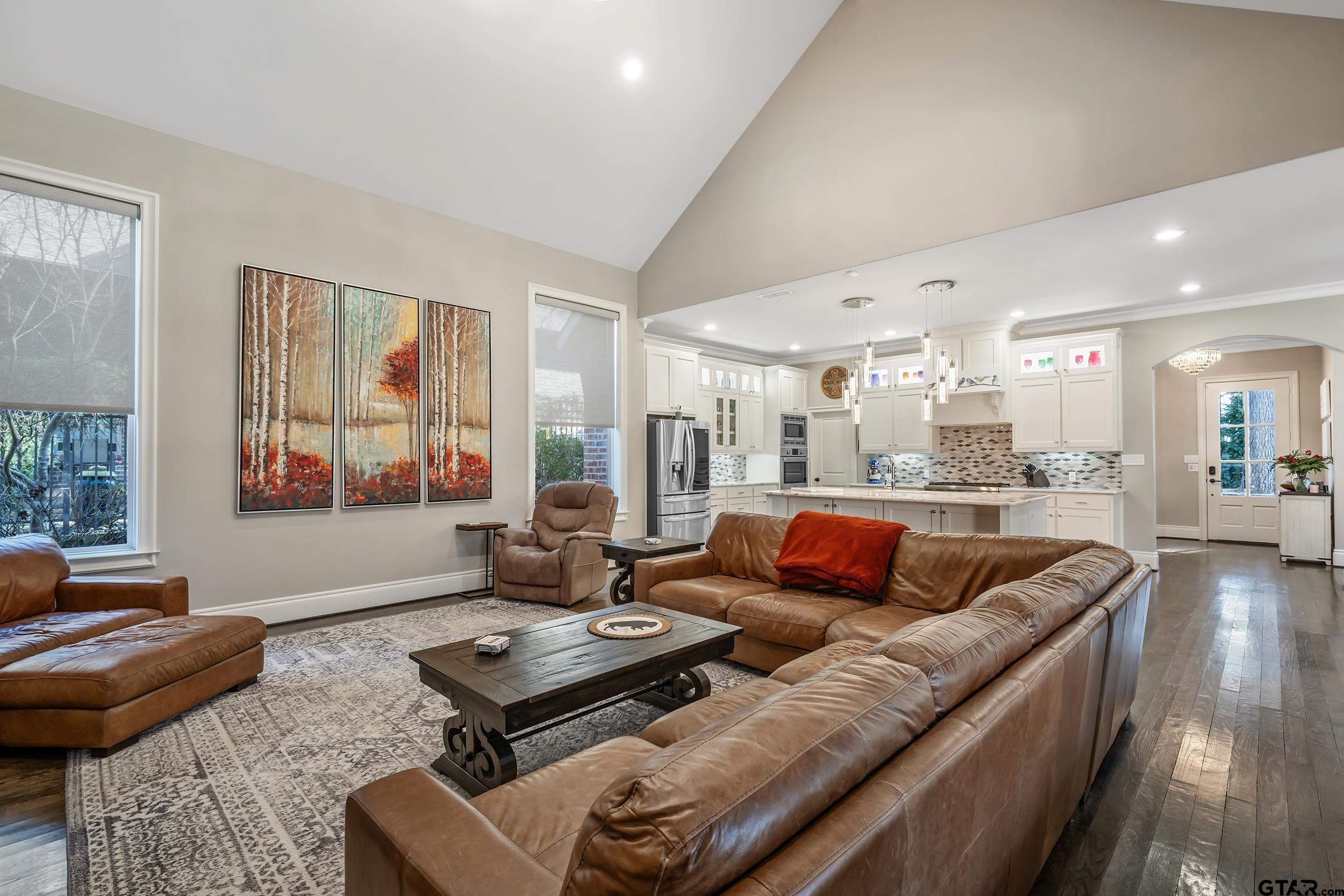 4535 Triggs Trace Tyler, TX 75709 - Photo 13 of 46 a living room with furniture and a large window