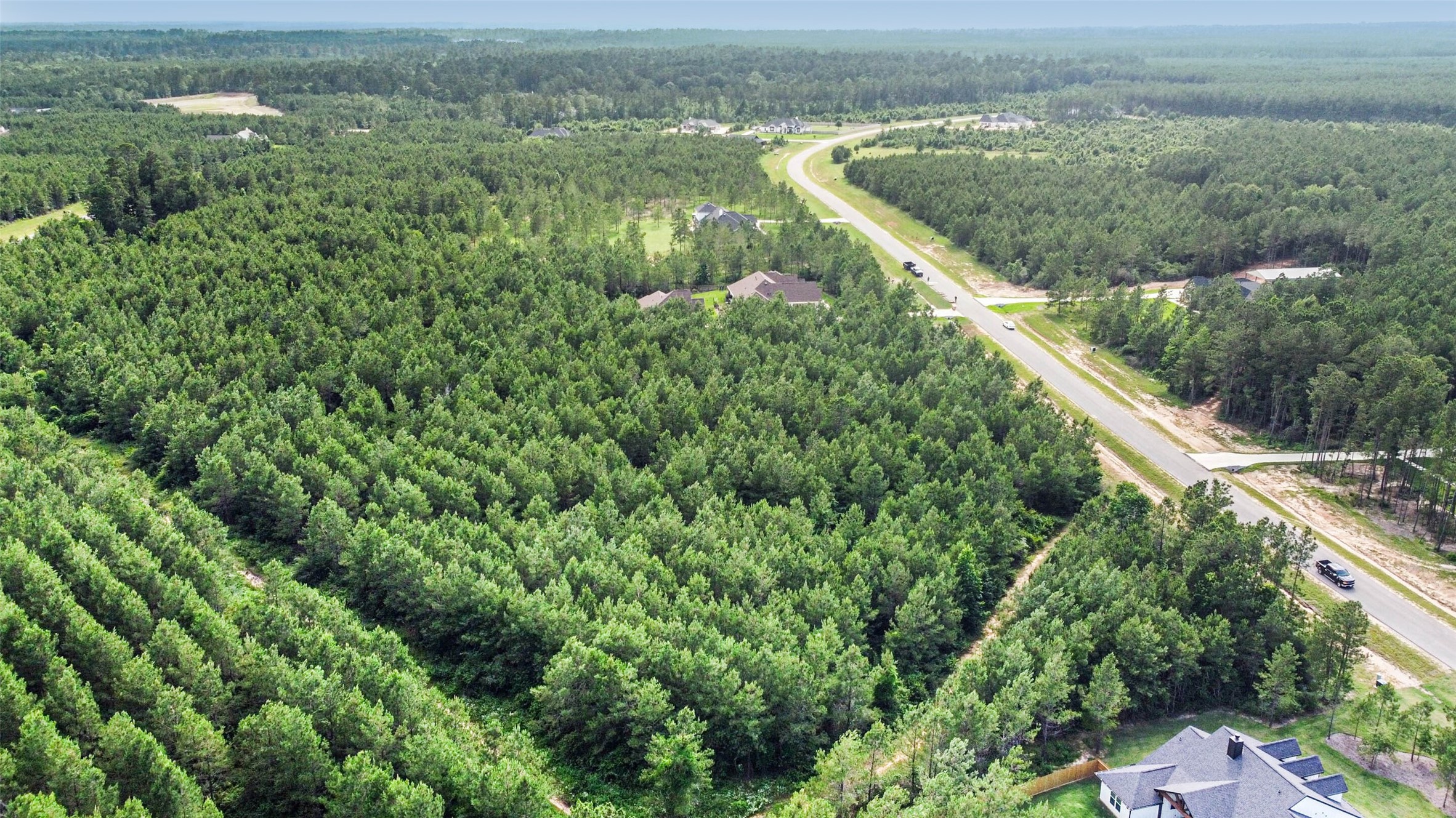 15917 Ridge Oak Road Willis, TX 77378 - Photo 7 of 20 an aerial view of residential houses with outdoor space and trees