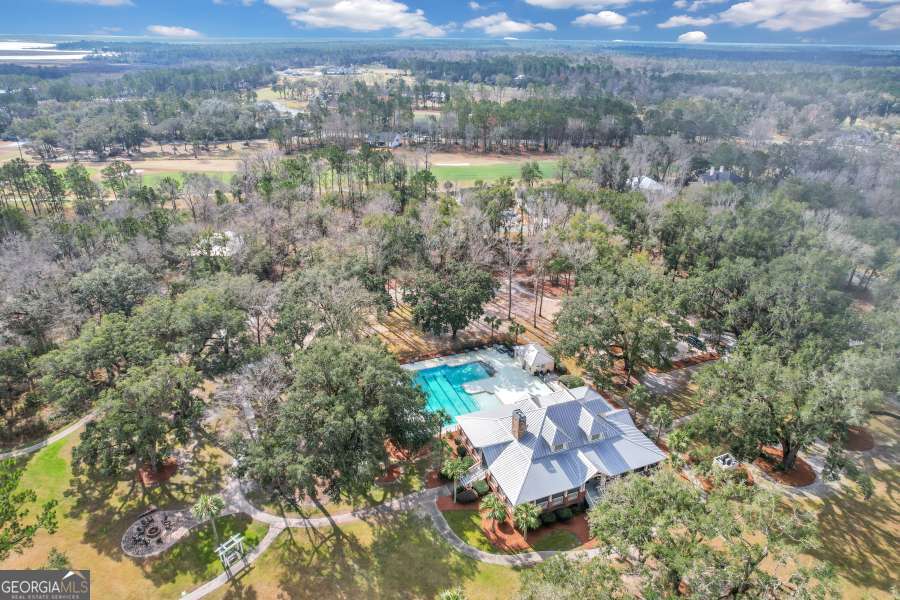 Lot 11 Navigator Way Waverly, GA 31565 - Photo 24 of 31 a view of a lake in middle of the forest